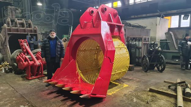 Инновационный барабанный просеивающий ковш